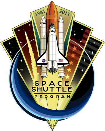 Pamiątkowe logo programu promów kosmicznych