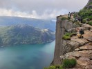 W drodze na Preikestolen