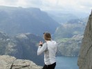 Powrót z Preikestolen