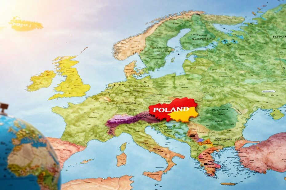 Gdzie leży Polska w Europie