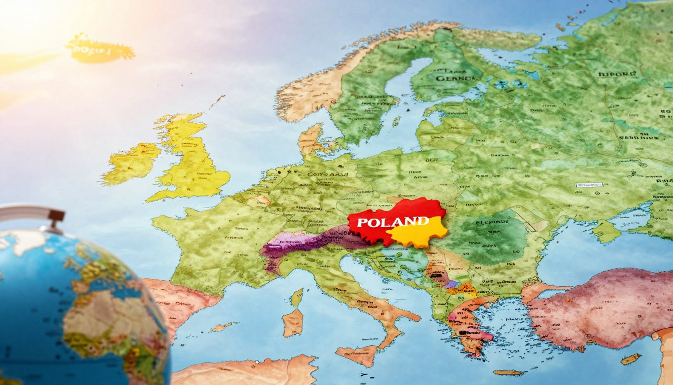 Gdzie leży Polska w Europie