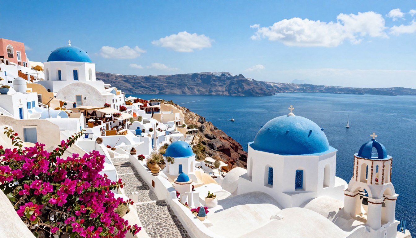 Gdzie leży Santorini