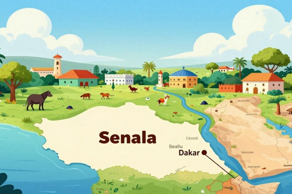 Gdzie leży Senegal
