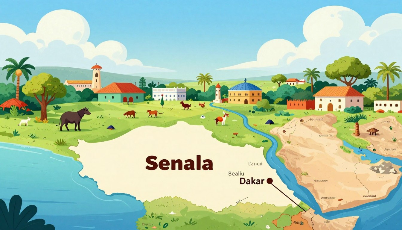 Gdzie leży Senegal