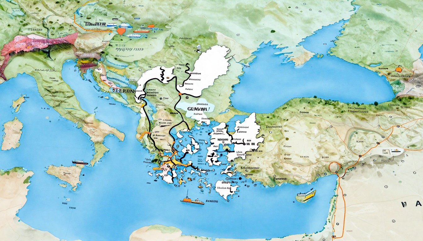 Z kim graniczy Dania