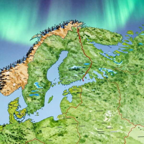 Z kim graniczy Finlandia – sąsiednie państwa i przebieg granic