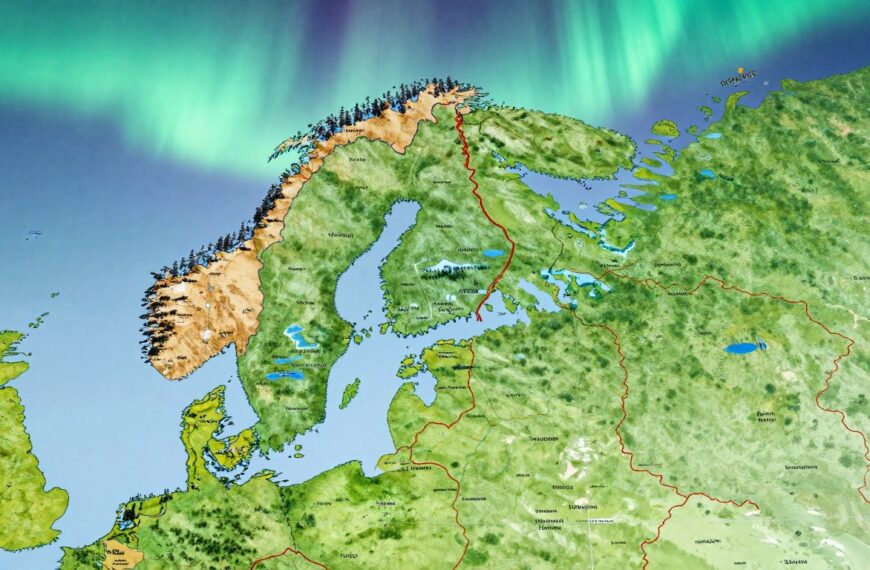 Z kim graniczy Finlandia – sąsiednie państwa i przebieg granic