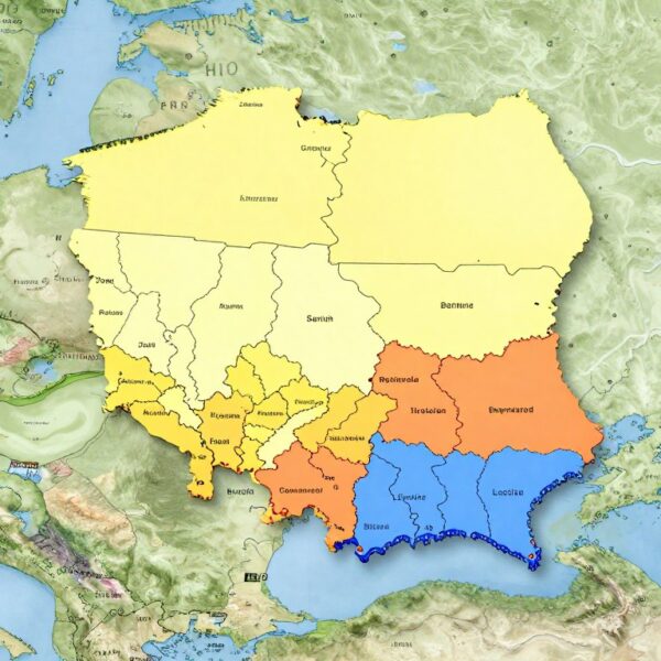 Z kim graniczy Polska – mapa sąsiadów i przebieg granic państwowych