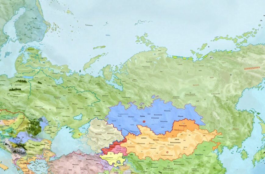 Z kim graniczy Rosja – mapa państw sąsiednich i przebiegu granic