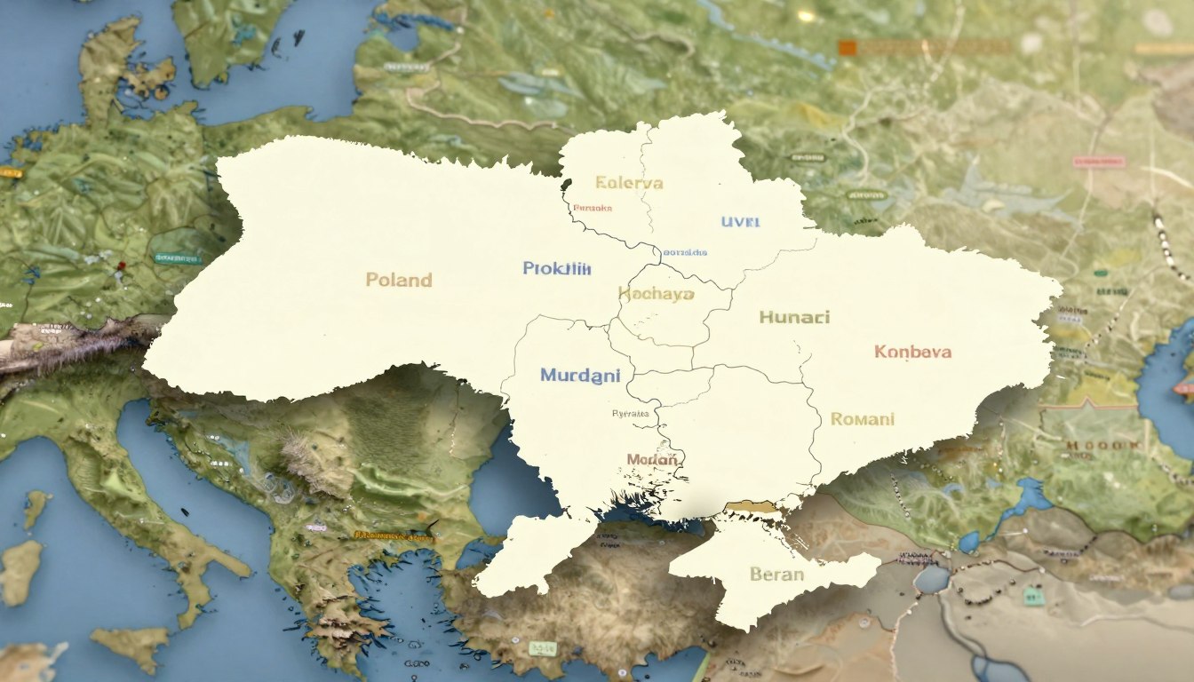 Z kim graniczy Ukraina
