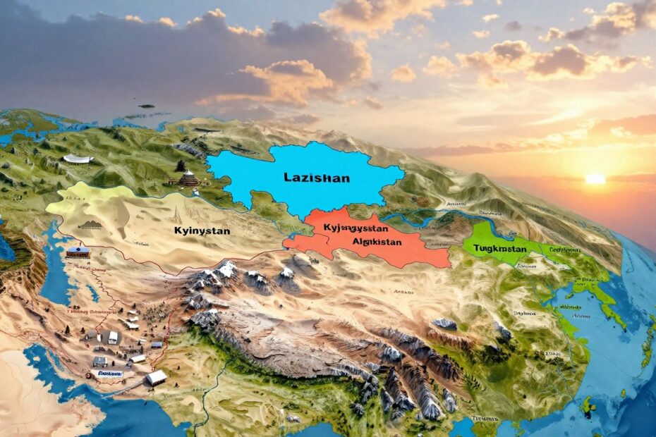 Z kim graniczy Uzbekistan