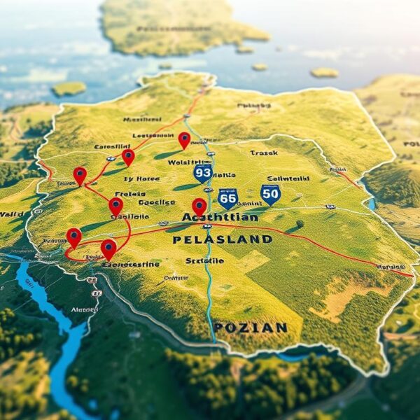 Gdzie leży Poznań? Położenie na mapie Polski i odległości od innych miast